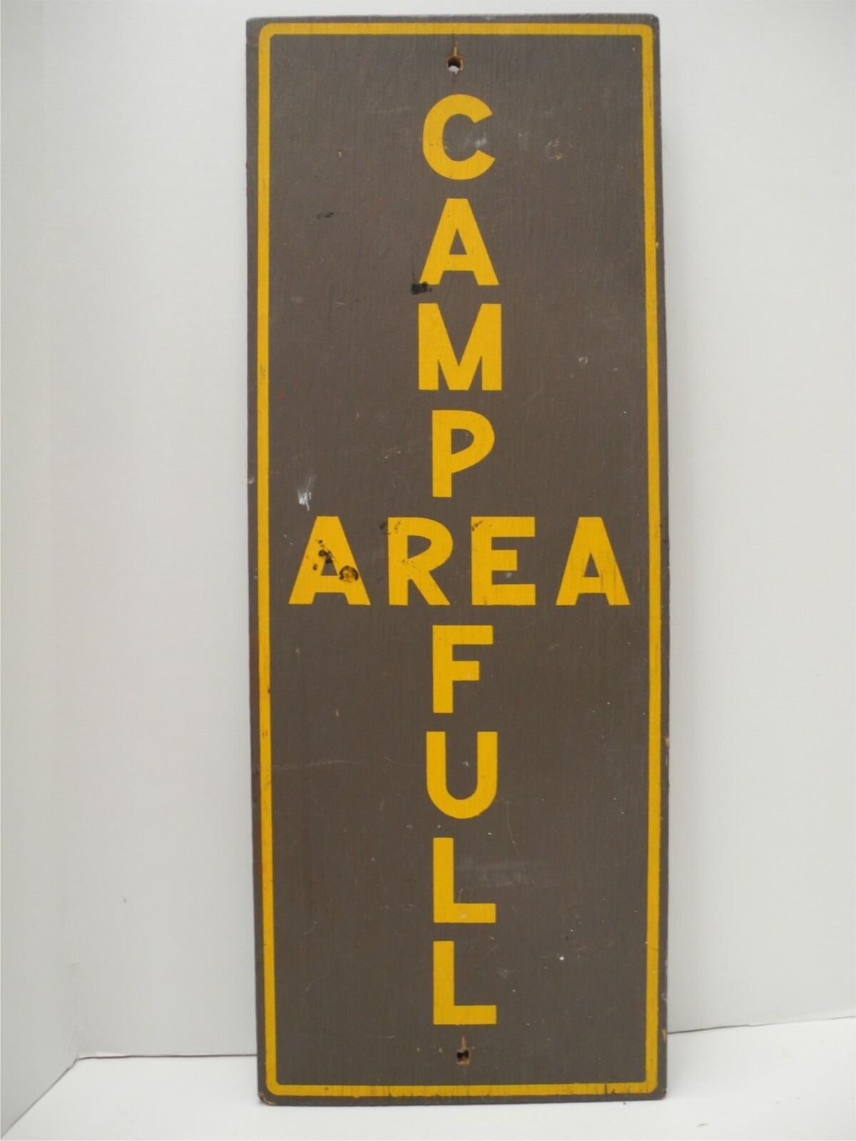 Vintage Original CAMP AREA FULL 10\
