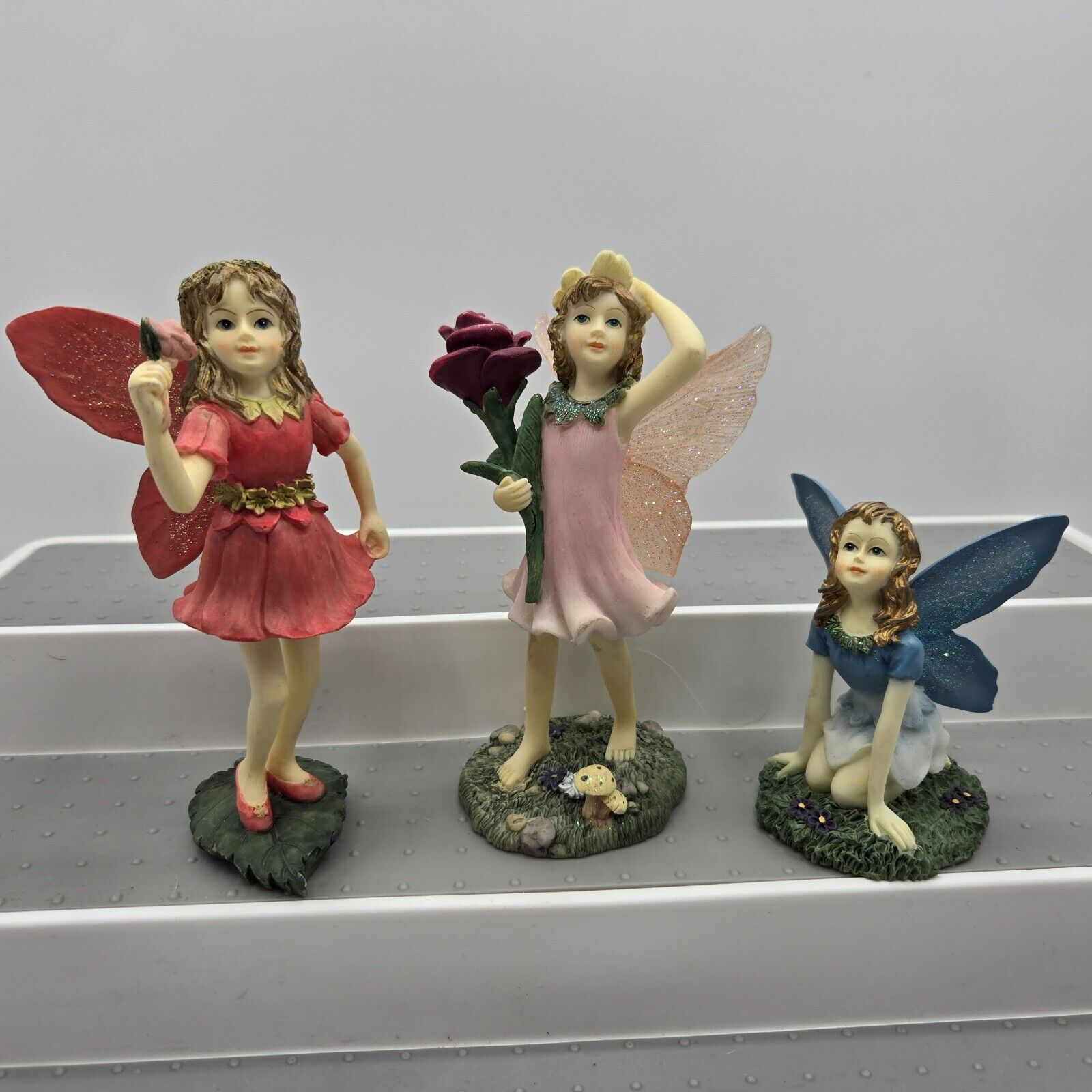 The Fairy Collection by Dezine Graceful Fairy Sky Fairy Rosemary Fairy Lot of 3