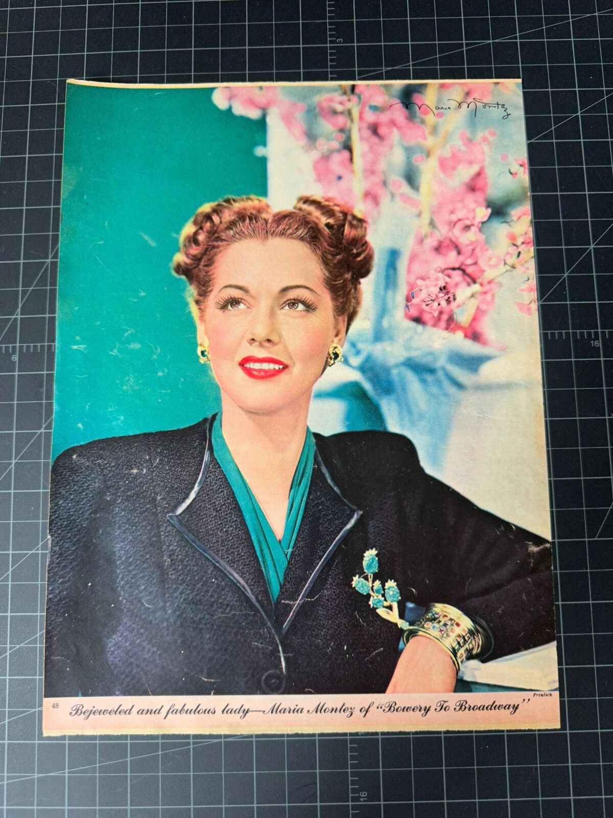 Vintage 1940s Maria Montez Portrait