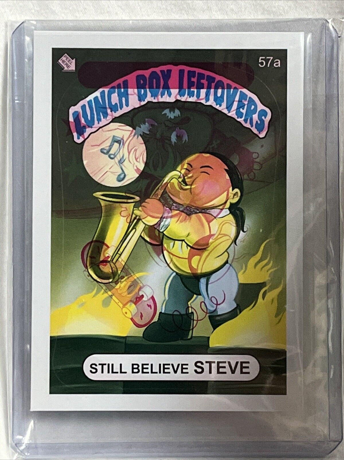Rare SSFC Series 3 Lunchbox Leftovers Error Card #57a I Still Believe Steve