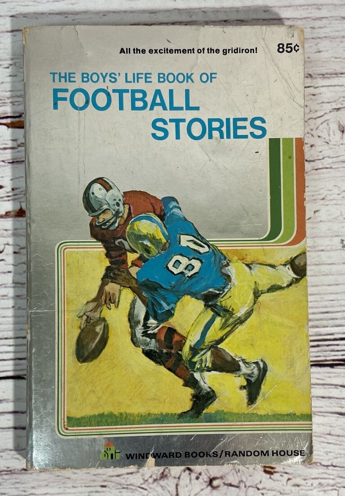 VTG Boy Scout BSA Boy\'s Life Book of Football Stories Paperback 1972