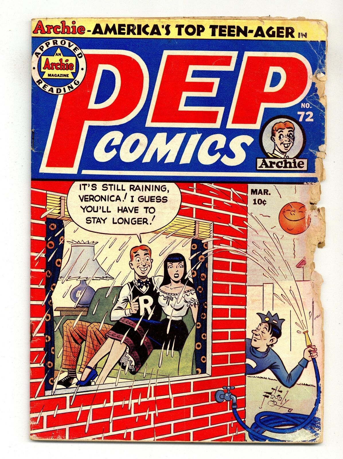 Pep Comics #72 PR 0.5 1949