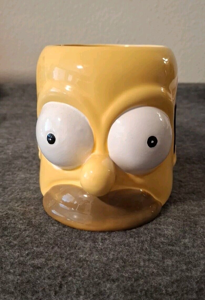 Homer Simpson Coffee Mug 2002 Never Used