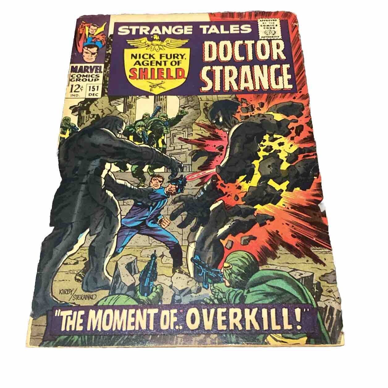 STRANGE TALES #151 (1966 Marvel Comics)  1ST STERANKO ART  Silver-Age Key