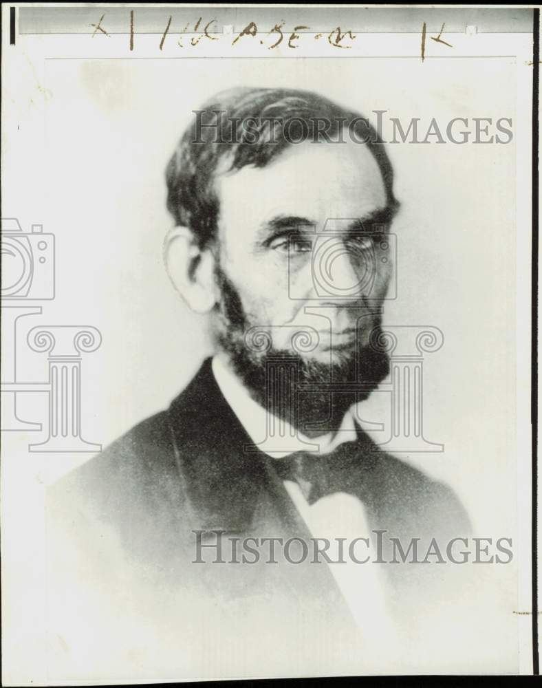 1863 Press Photo President Abraham Lincoln photograph by Alexander Gardner