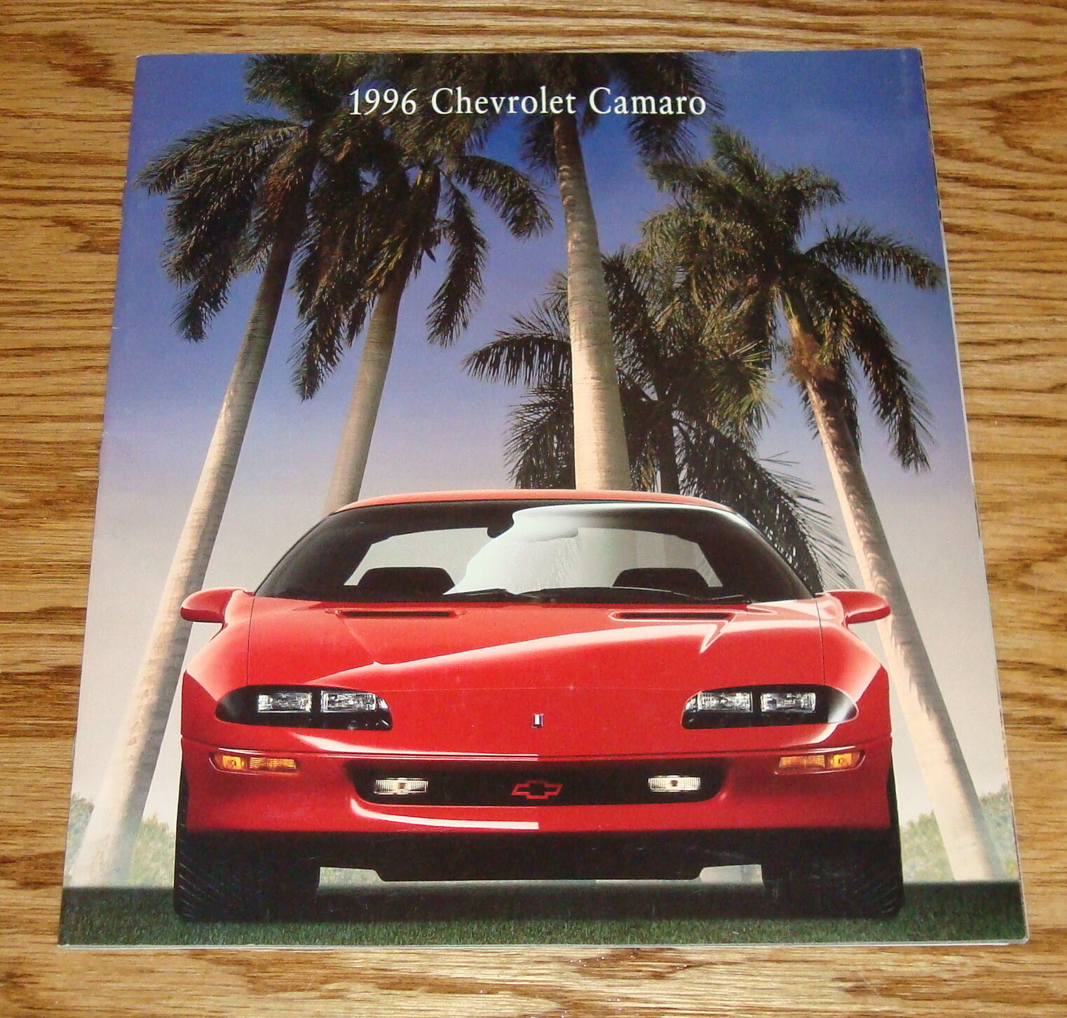 Original 1996 Chevrolet Camaro Sales Brochure 96 Chevy RS Z28