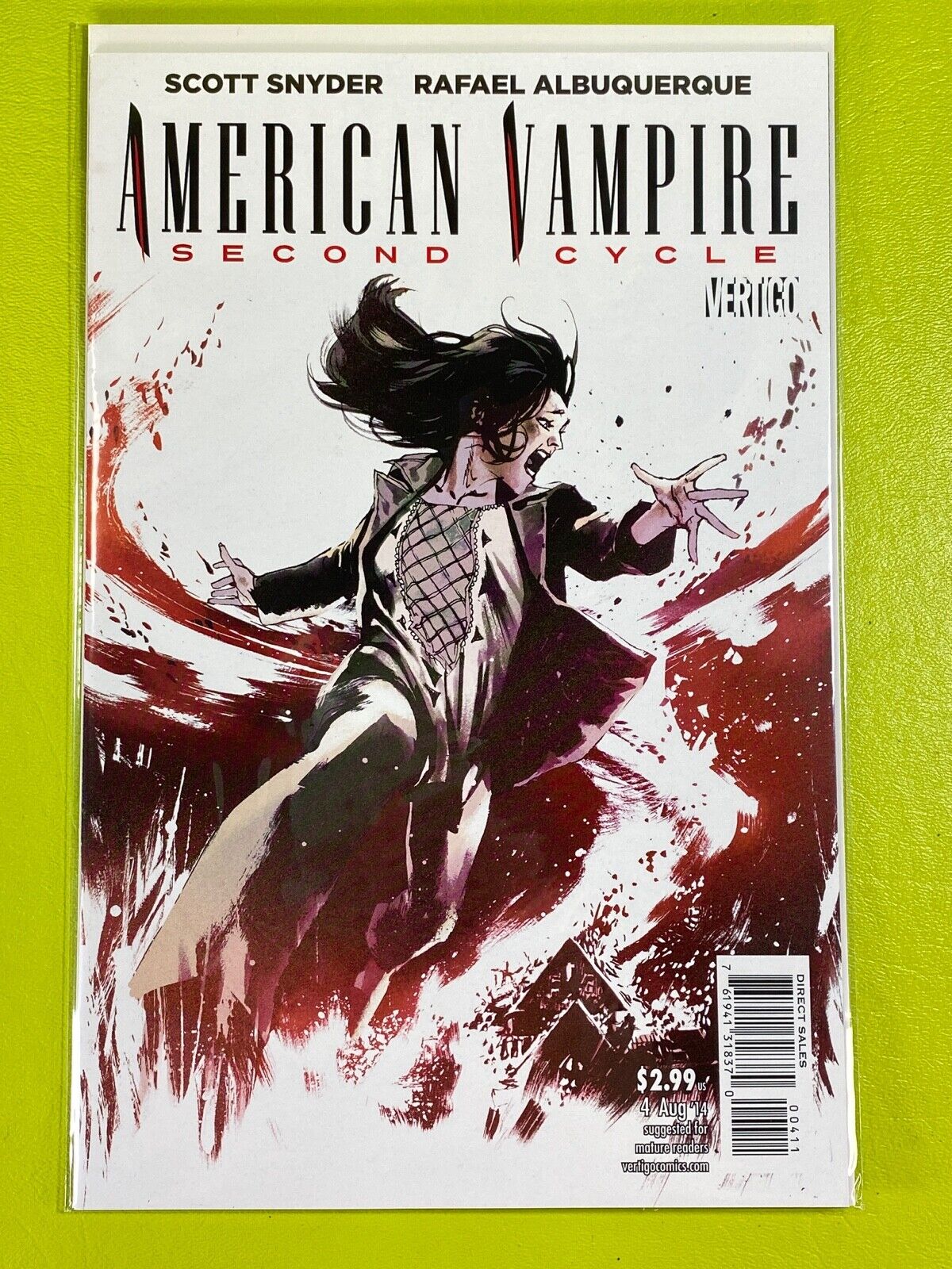 American Vampire Second Cycle #4 Snyder NM 9.4 1st Print Vertigo Comics