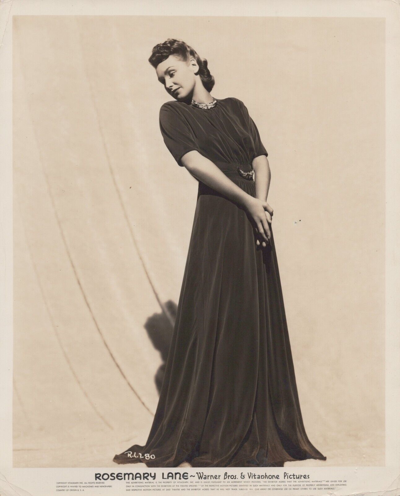 Rosemary Lane (1940s) ❤ Beauty Actress - Glamorous Warner Bros Photo K 217