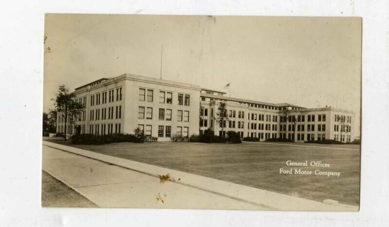 c 1911 FORD MOTOR COMPANY OFFICES photo RPPC postcard