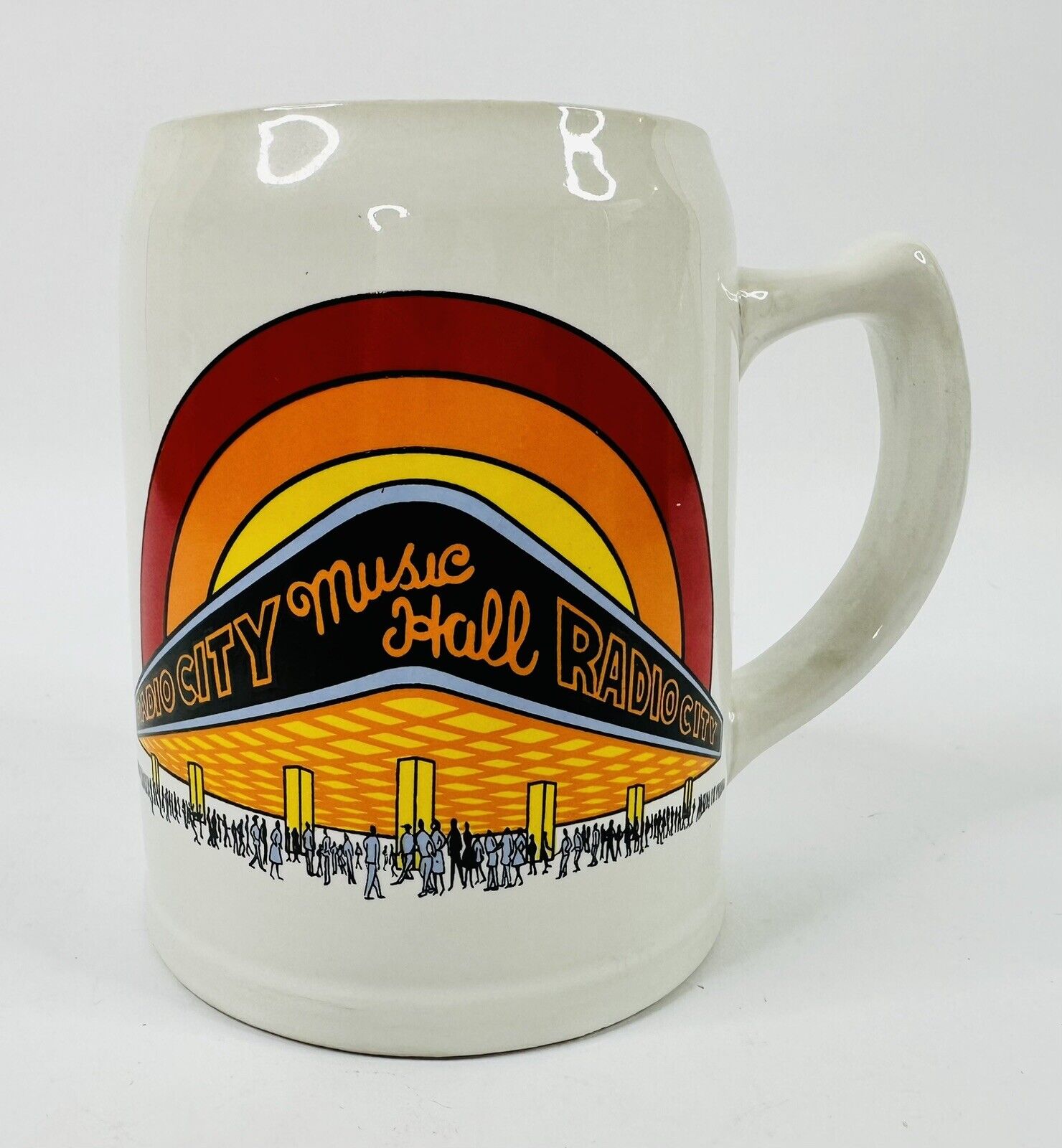Vintage 1980’s Radio City Music Hall 16oz Coffee Mug