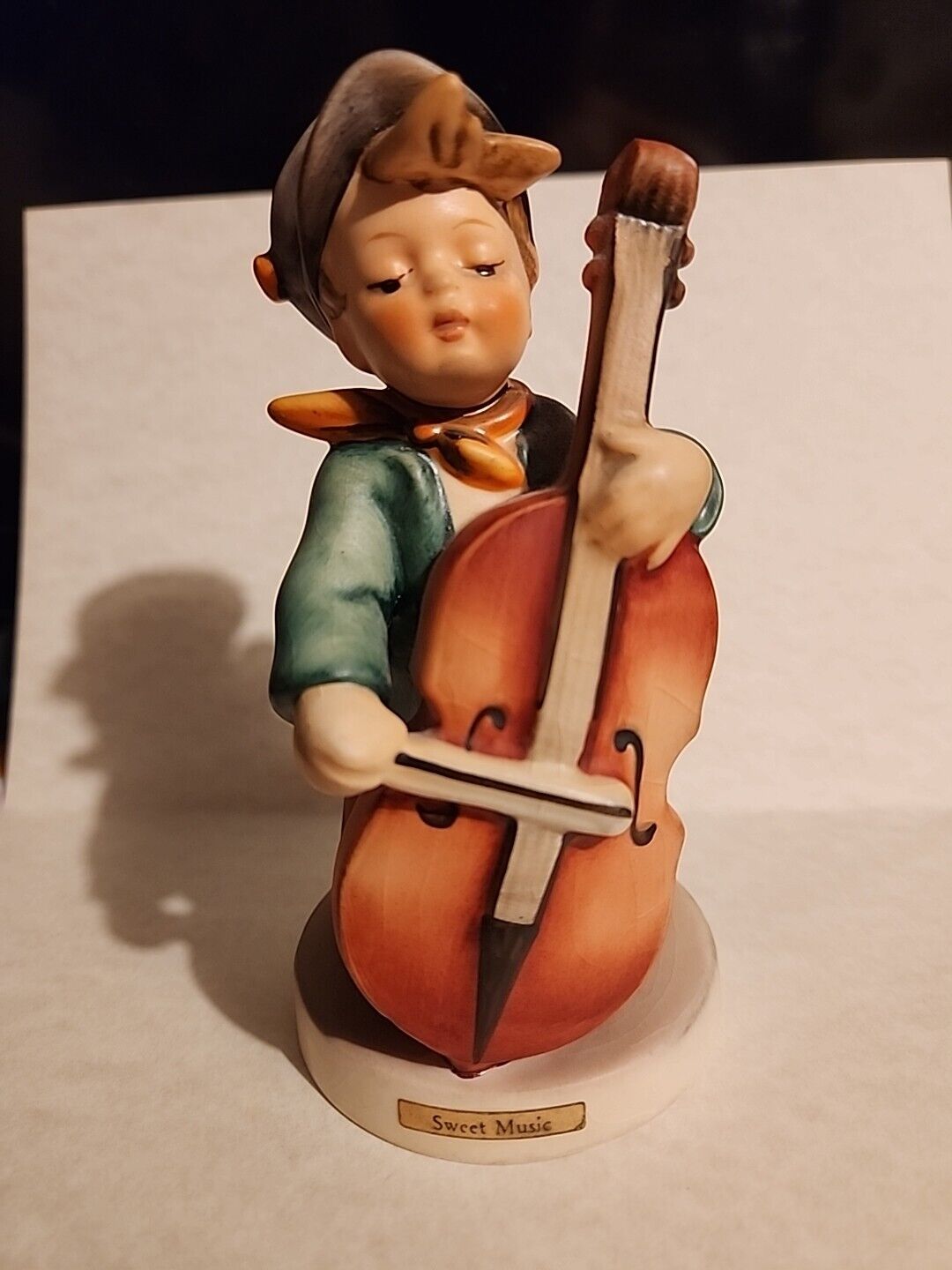 Vintage Hummel \'Sweet Music\' 186 W. Germany Porcelain Figurine TMK3