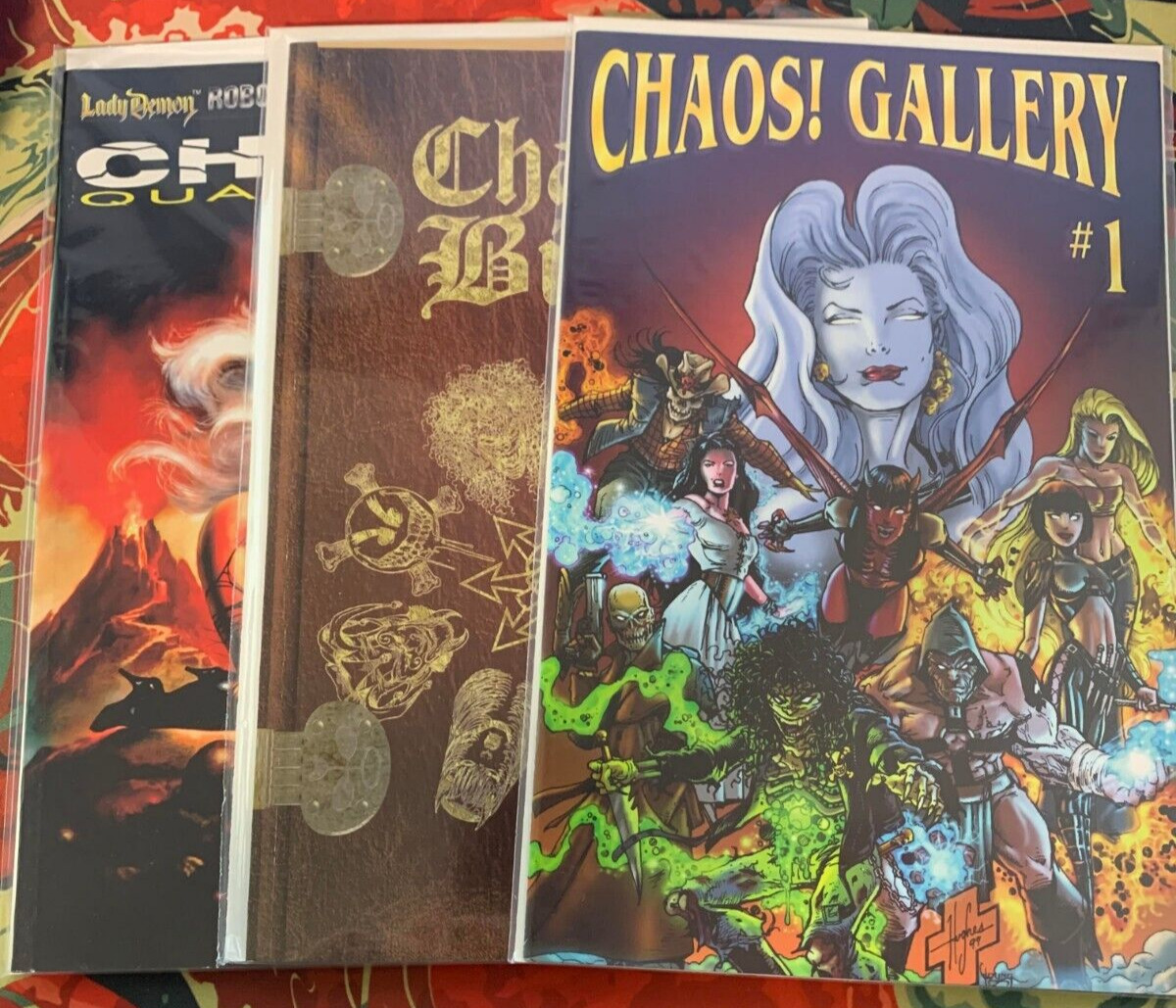 Chaos Bible #1 (1995) / Chaos Gallery #1 (1997) Chaos Quarterly #2 (1995)