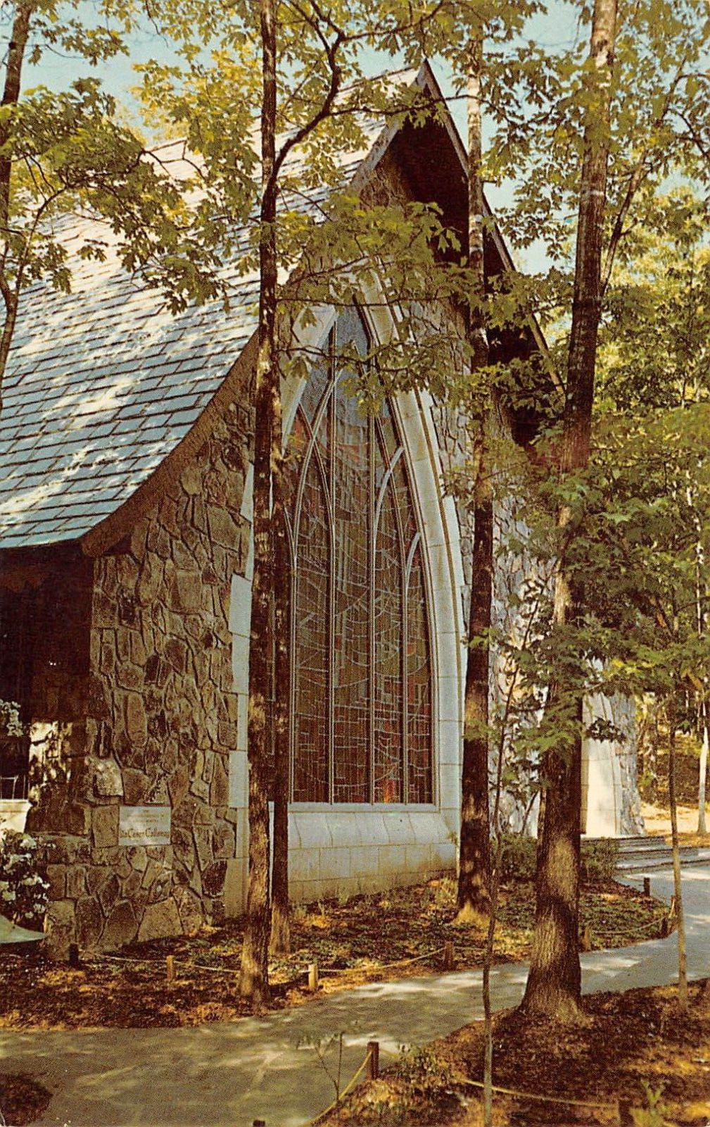 Pine Mountain Georgia Callaway Gardens Ida Cason Memorial Chapel Chrome Postcard
