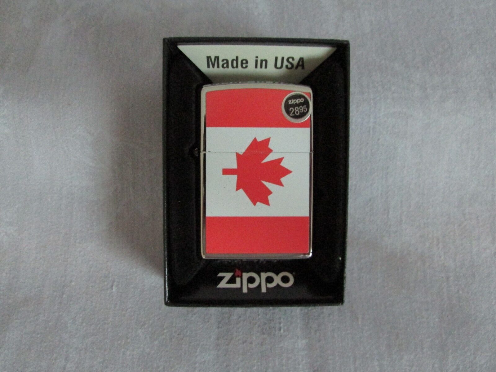 Zippo # 250 Canadian Flag Lighter