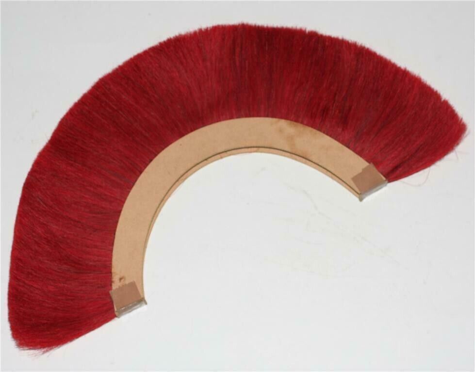 DGH® RED CREST BRUSH Nylon Hair For ROMAN SOLDIER HELMET  ASA H1