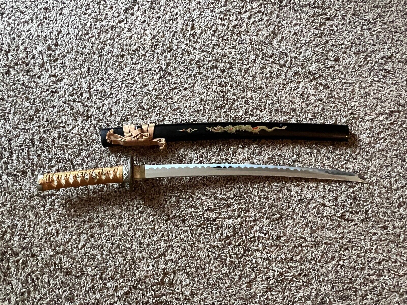 Japanese Iaito Katana Sword - unsharpened Iaido training sword 18” Blade