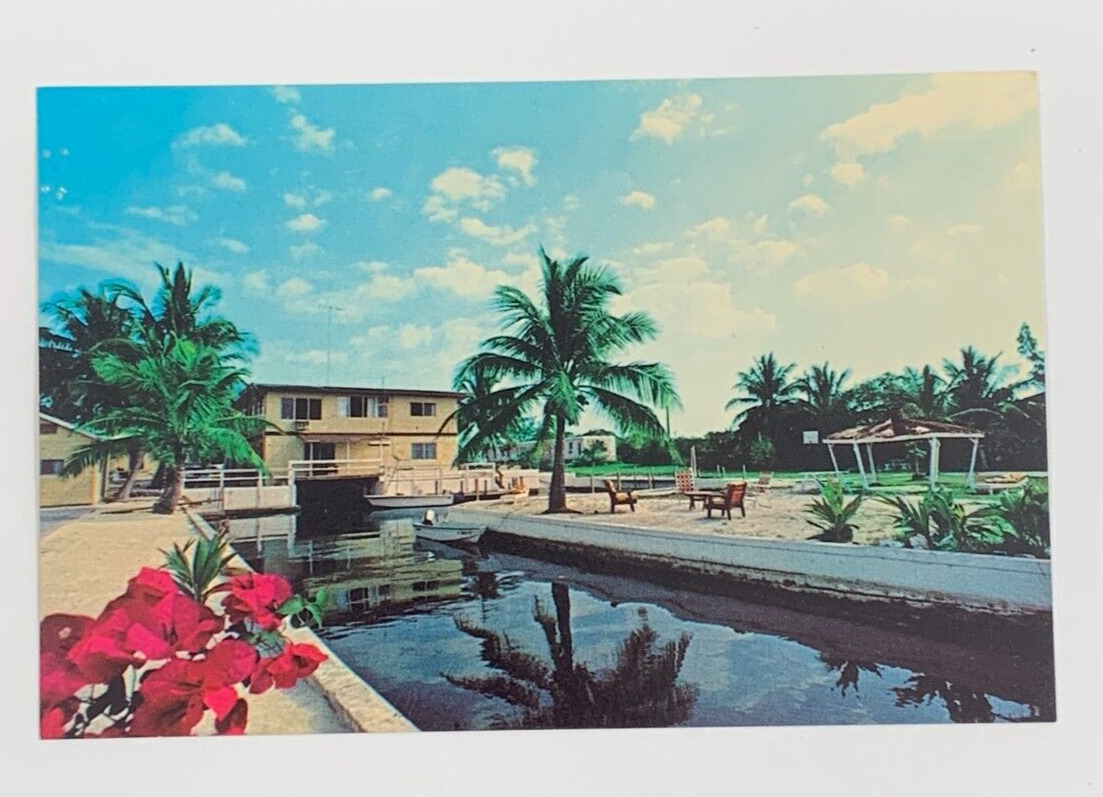 Golden Key Motel Islamorada Florida Postcard