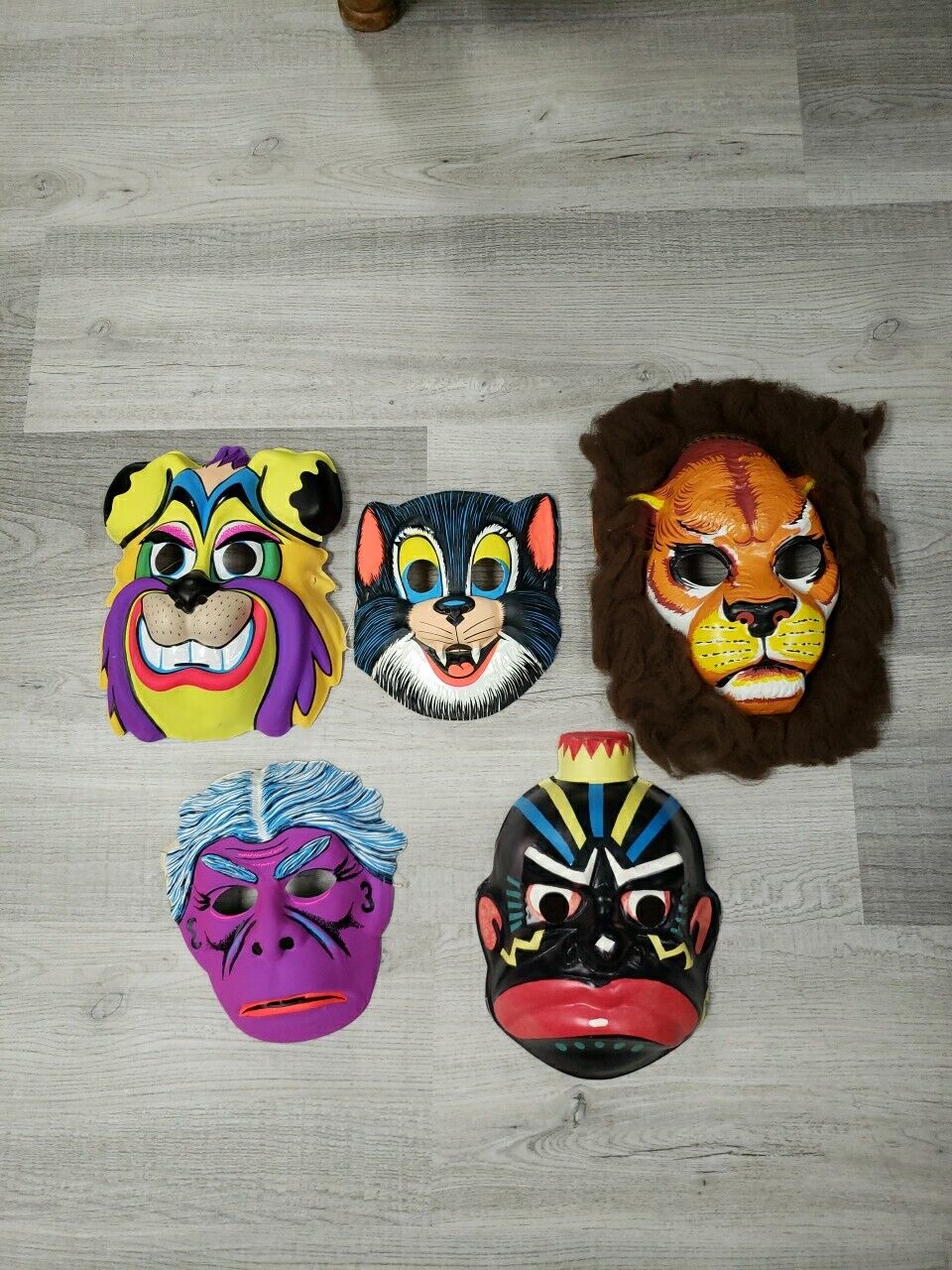 Halloween Mask Vintage Lot 3