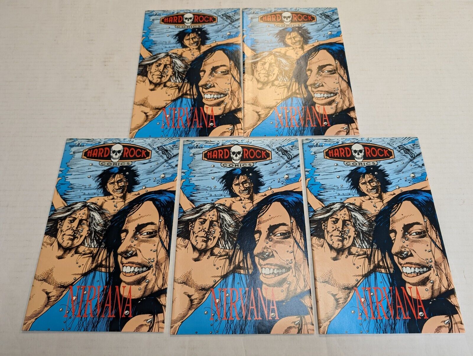 Hard Rock Comics #4 | Nirvana | 5 Copies | Revolutionary Comics 1992