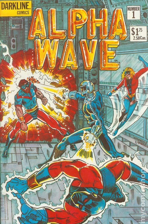 Alpha Wave #1 VF 1987 Stock Image