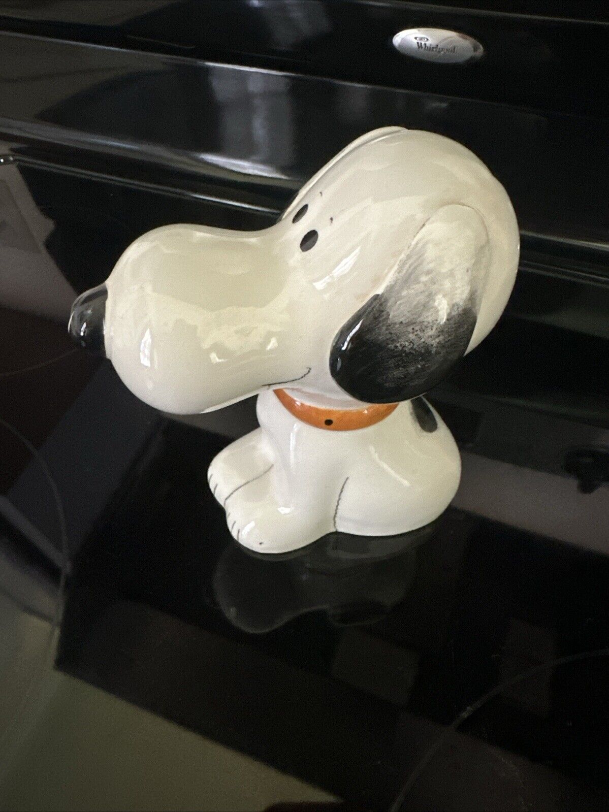 Vintage Peanuts Snoopy Ceramic Bank Hand Painted in Italy