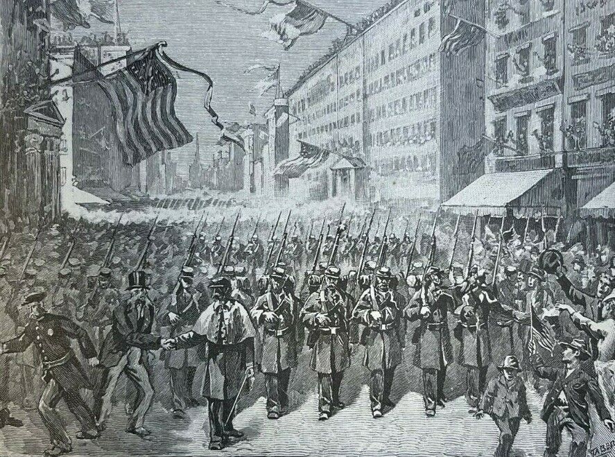 1880 New York Seventh Regiment illustrated