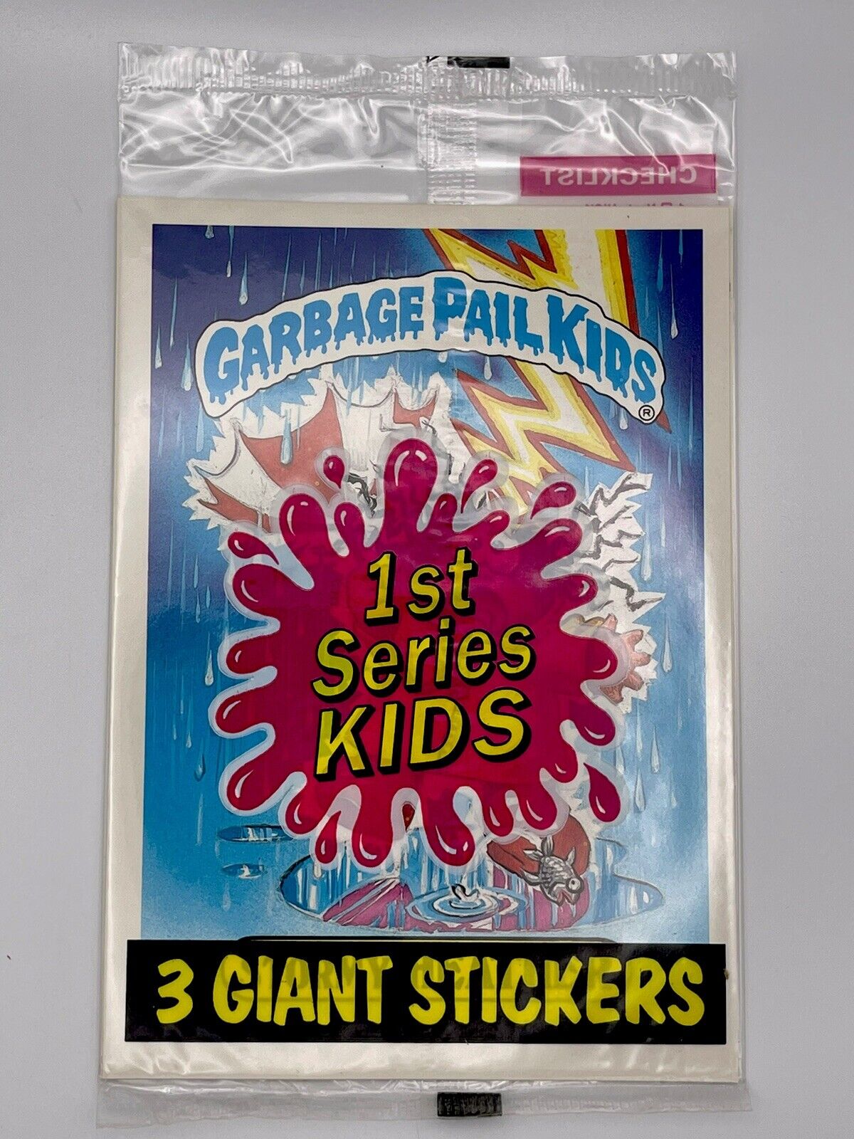 1986 Topps Garbage Pail Kids Series 1 Giant Sealed Pack -  Stormy Heather -  NM
