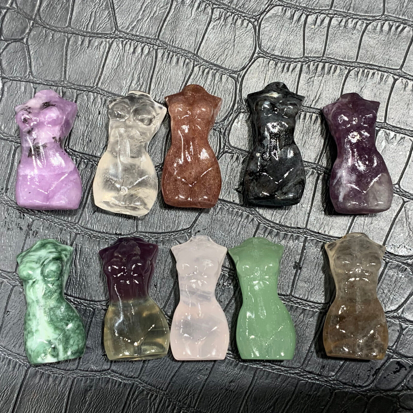 wholesale crystal nude female Woman Body Healings Stones Female mod 10pcs