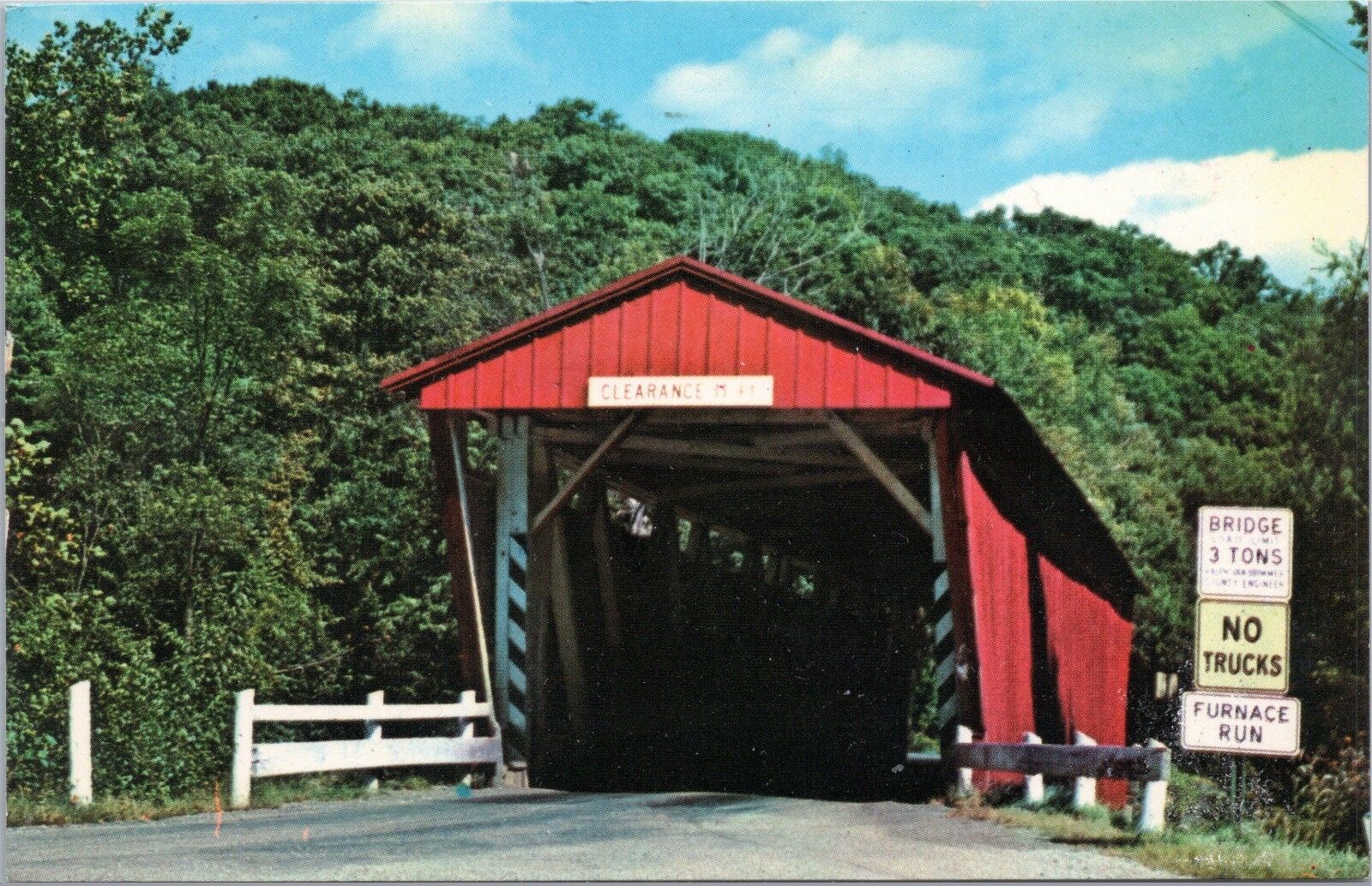 Everett Road Covered Bridge, Boston Township, Ohio Akron - Cleveland
