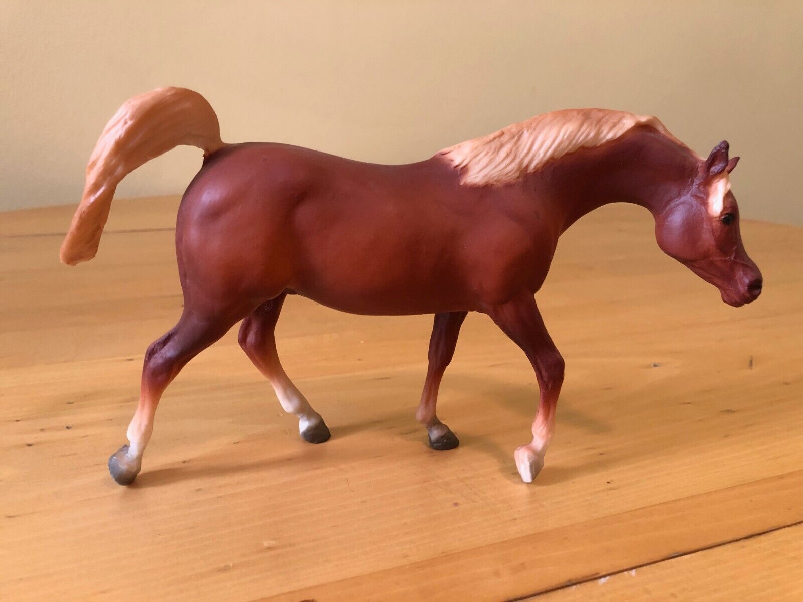Vintage Breyer model horse, red sorrel Sagr model 3030 from the Black Stallion