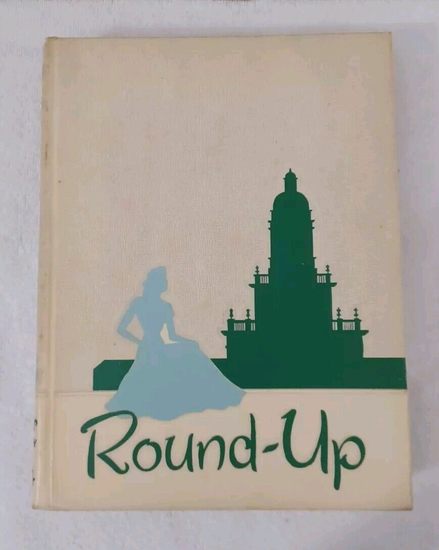 1955 Baylor University Round-Up Yearbook Vintage Nice