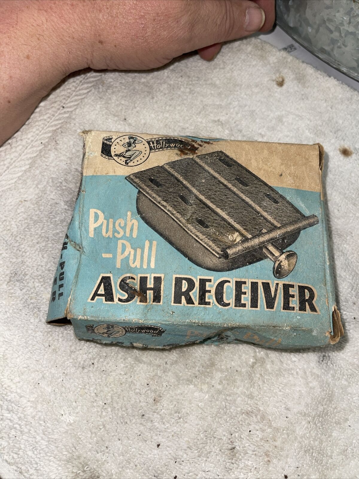 vintage hollywood ash receiver new