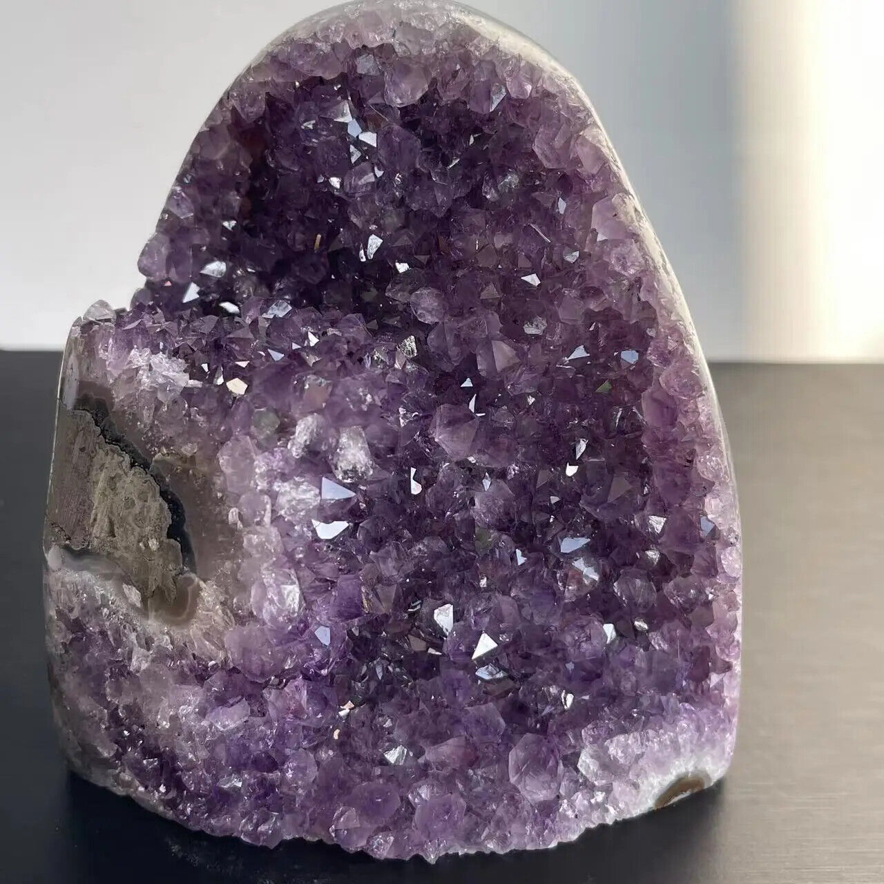 1PC Natural Amethyst Cluster Quartz Original Crystal Stone Mineral Home 