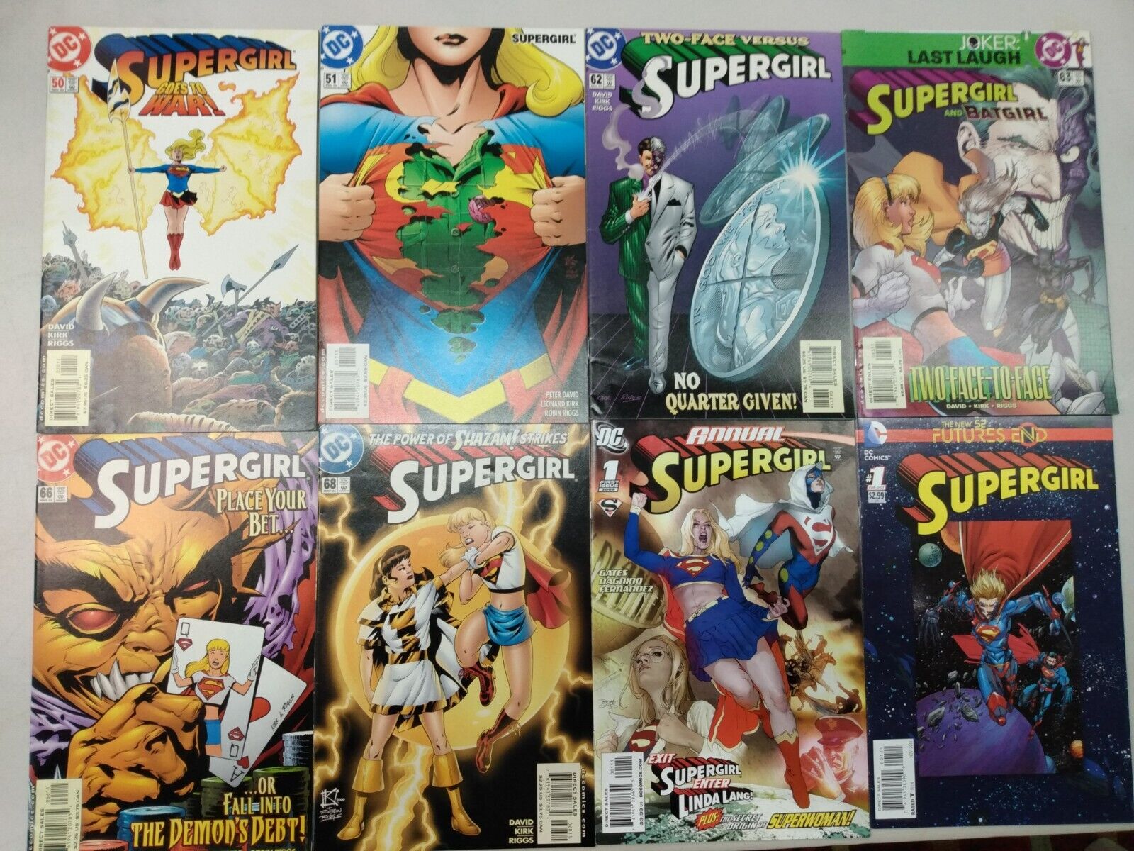Supergirl #50,51,62,63,66,68 Annual #1 & One Shot #1 DC 2000-09