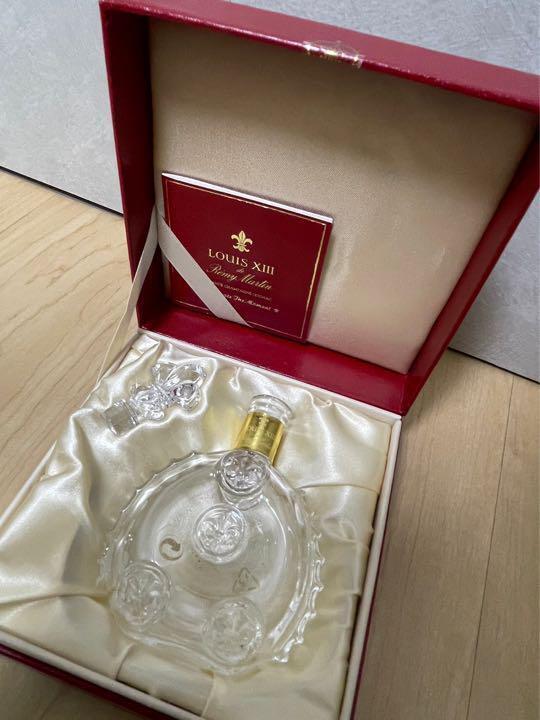 Baccarat Miniature Collection Louis XIII Empty Bottle with luxurious box