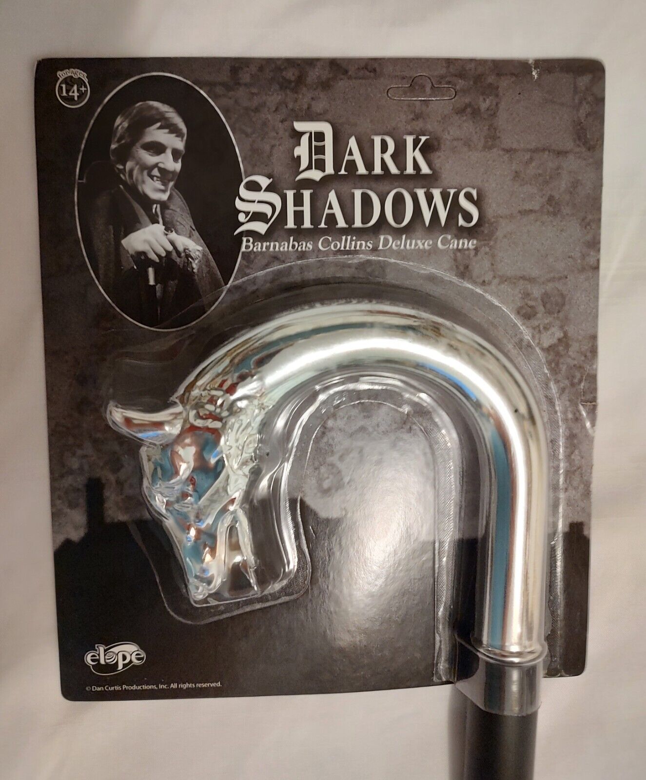 Barnabas Collins Deluxe Cane Elope Sealed On Header Card Dark Shadows Plastic