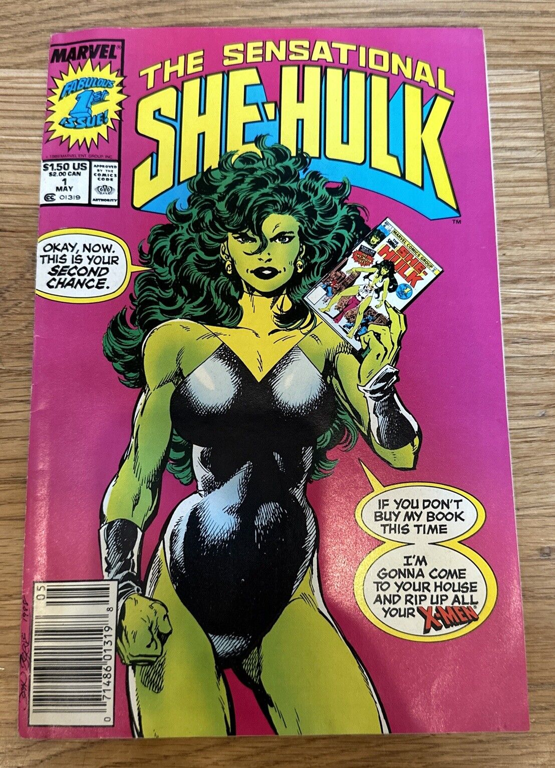 The Sensational She-Hulk #1 (Marvel, May 1989) - Check Description