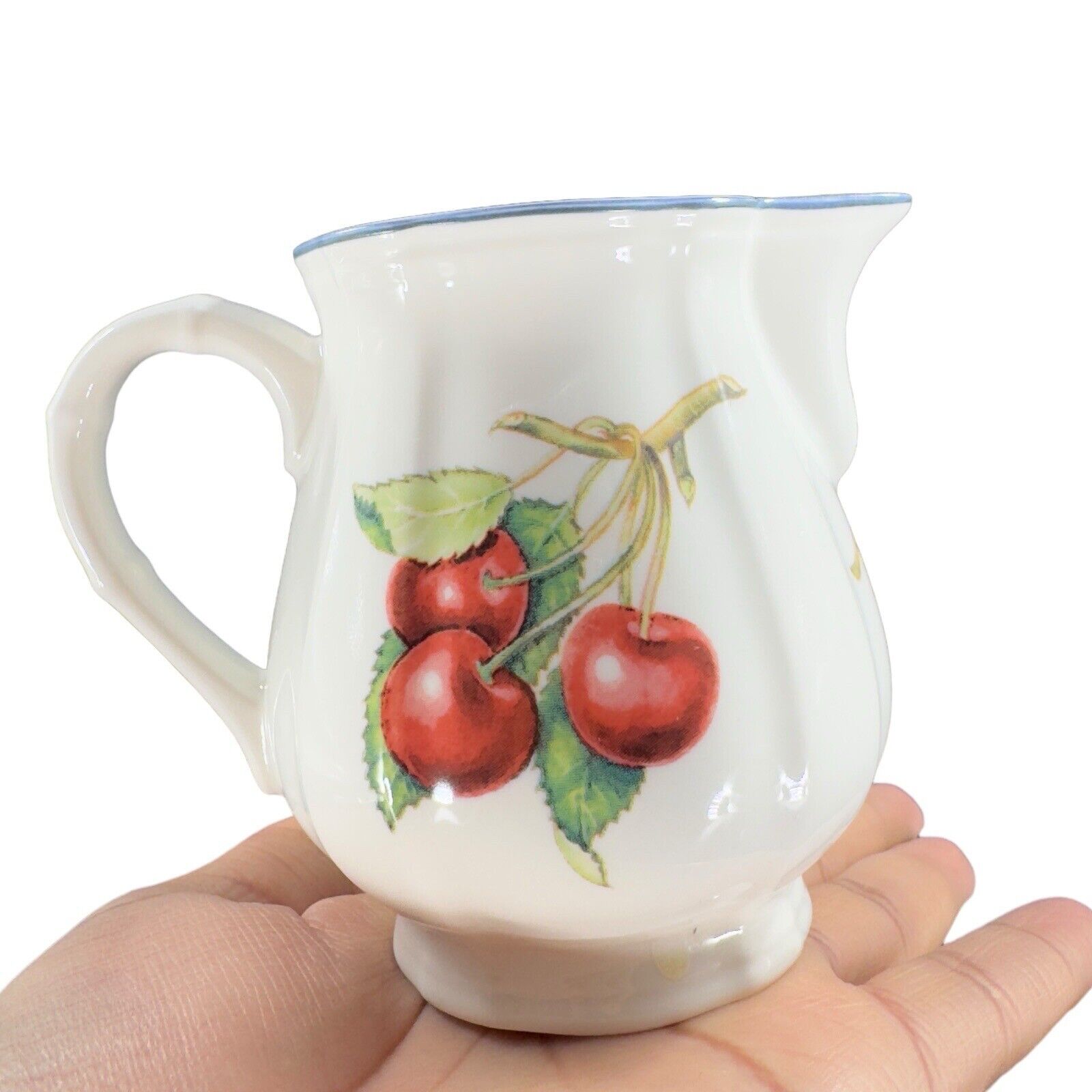 Villeroy & Boch Cottage Creamer Small Pitcher Ceramic Porcelain Made In Germany