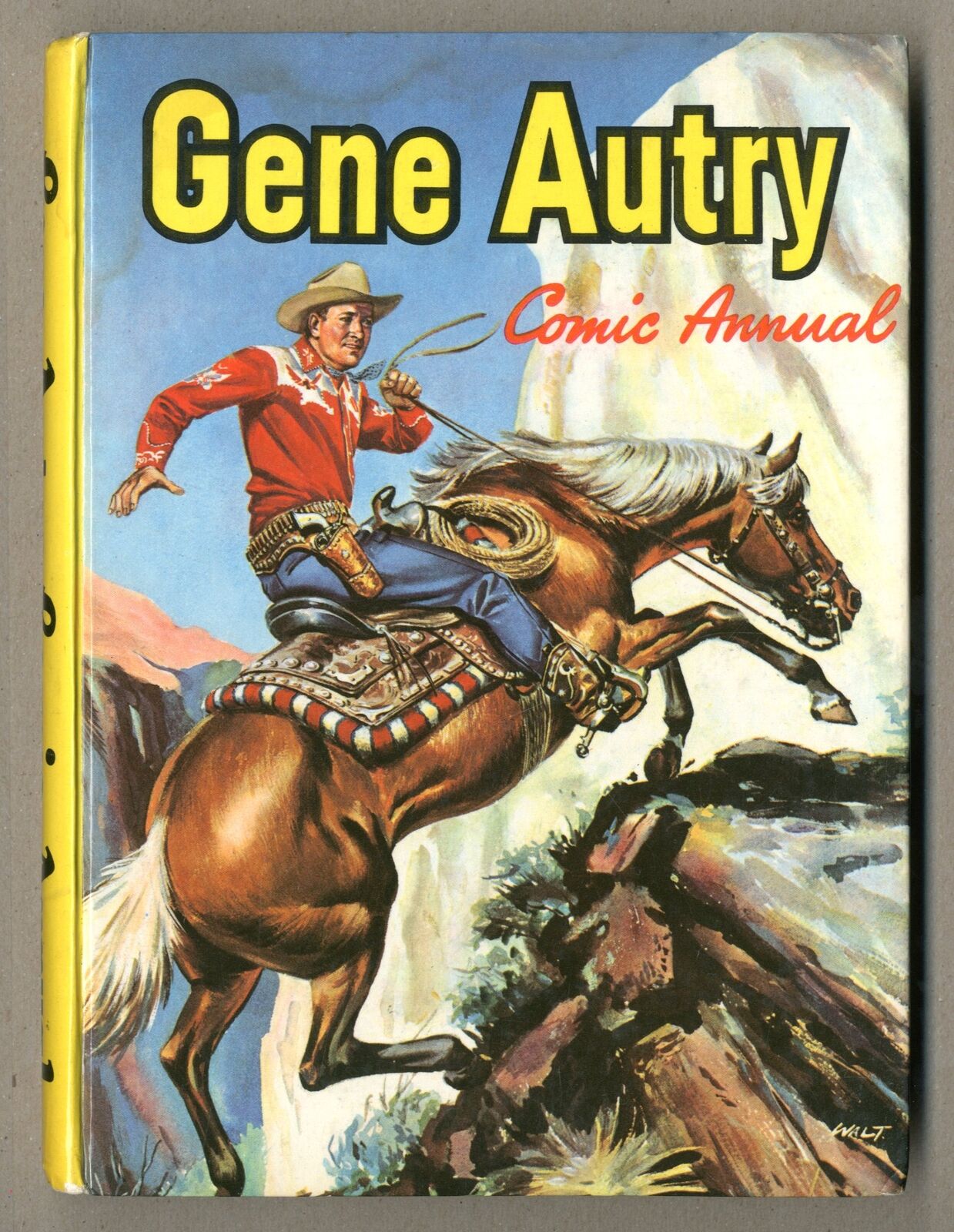 Gene Autry Comic Annual HC NN FN+ 6.5 1956