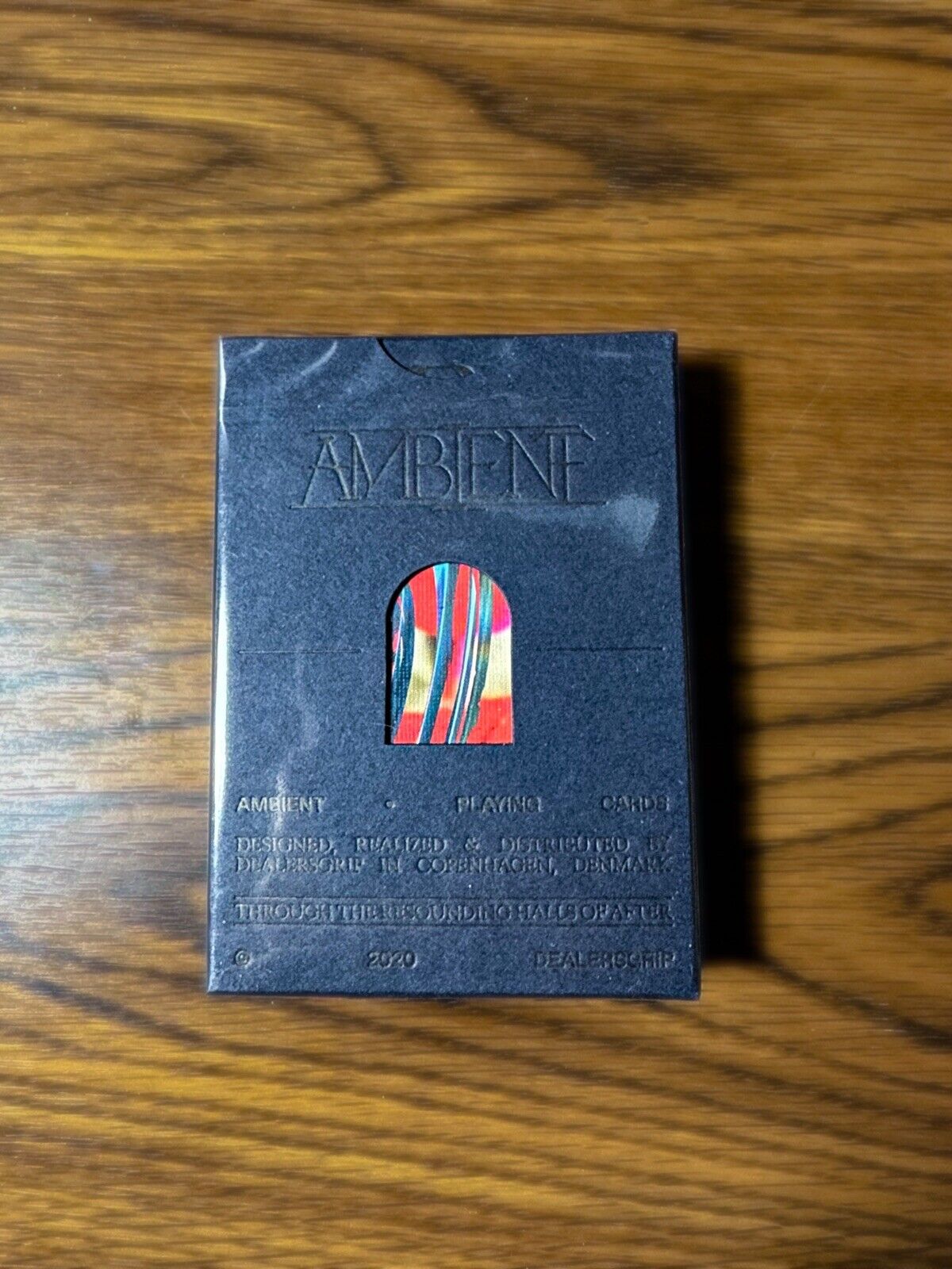 Ambient MUTED Tuck Playing Cards EXTREMELY RARE DEALERSGRIP 1 of 52 Fontaine