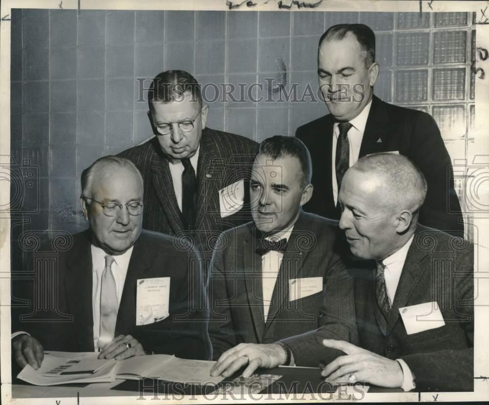 1961 Press Photo Officers of Southern Conference of Building Owners and Managers