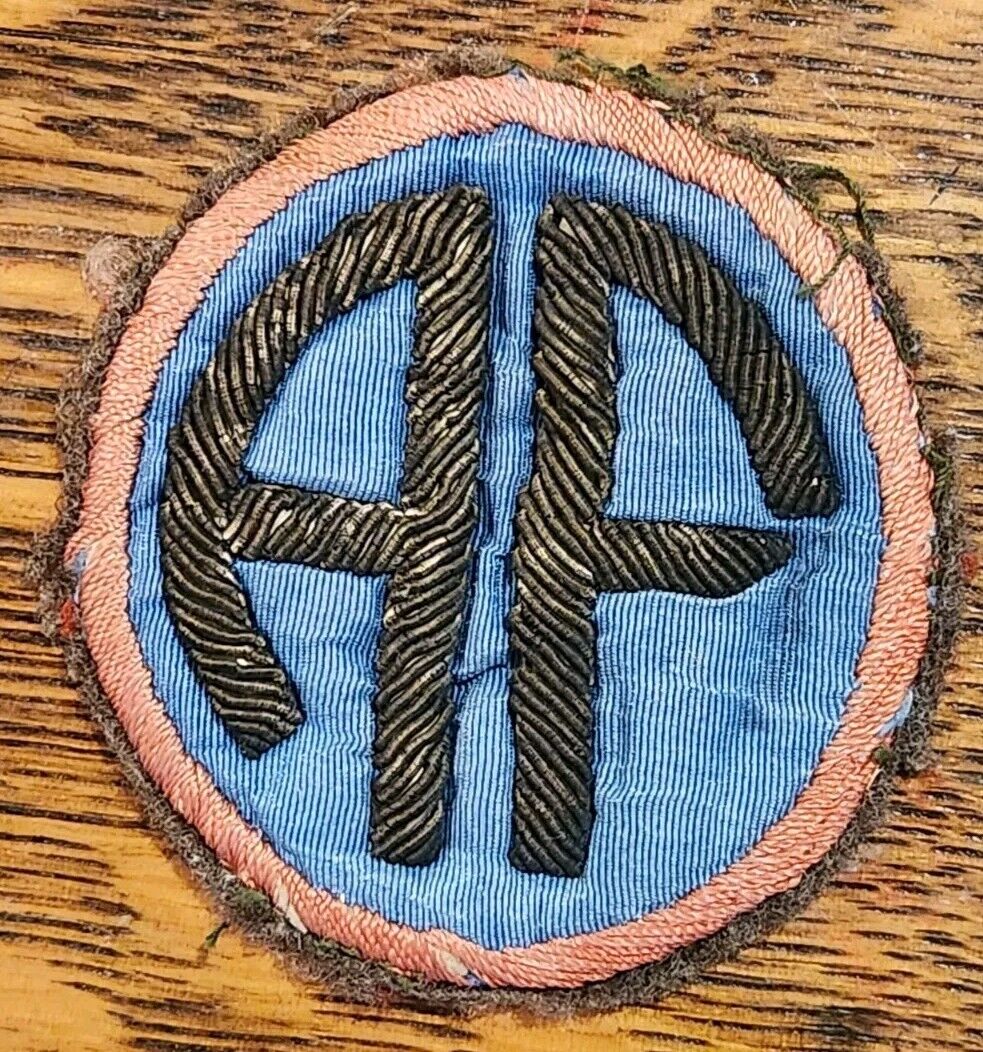 Original WWII Allied Forces Bullion Patch / Italian Made Beauty(2)