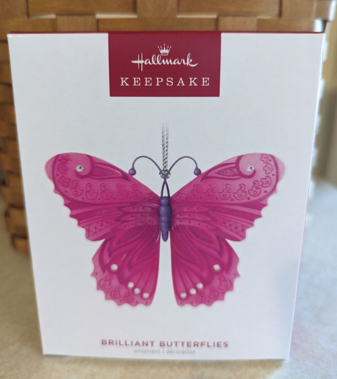 2023 Hallmark Keepsake BRILLIANT BUTTERFLIES 7th in Series Ornament