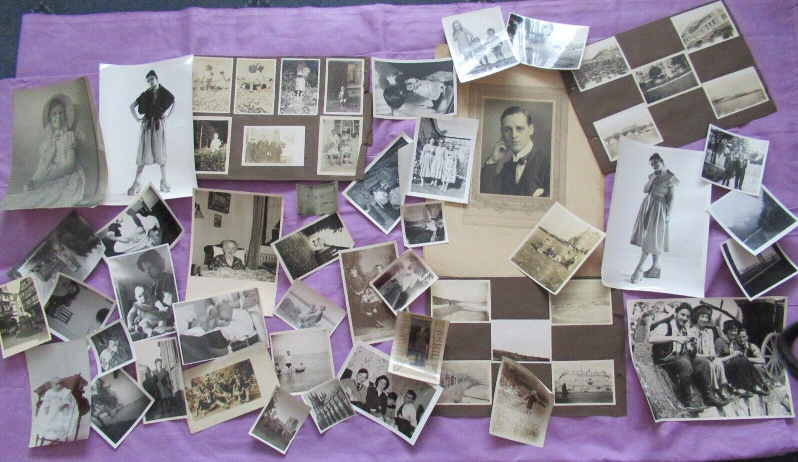 large collection of Vintage black and white Photographs  (C2)