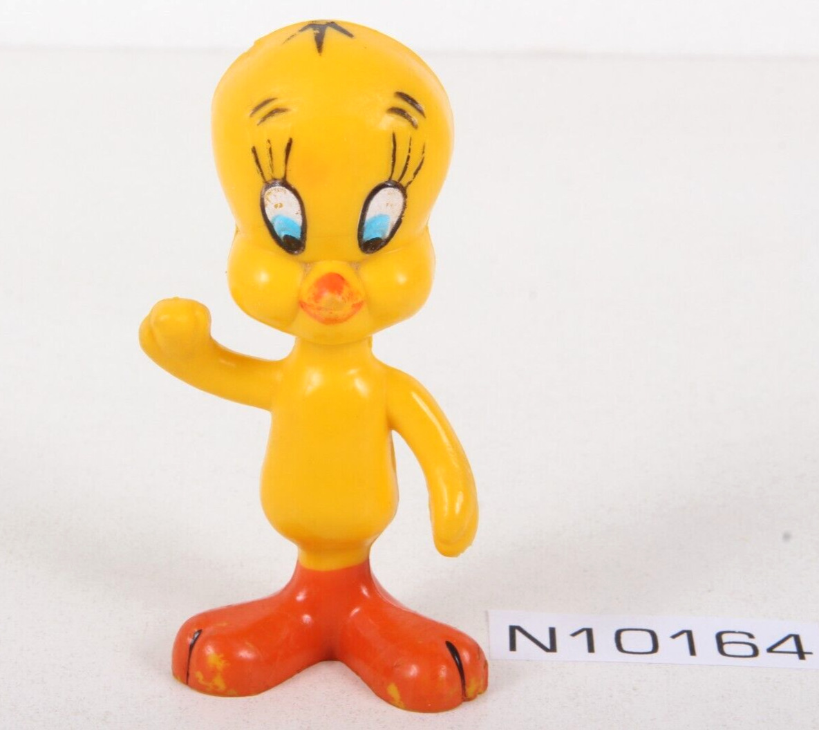 Vintage Warner Bros Looney Tunes Tweety Bird Rubber Figure 1976