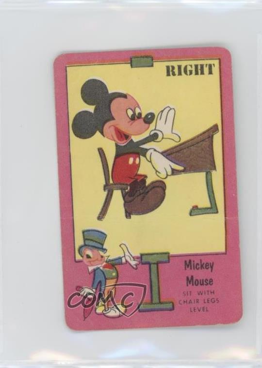 1950s Russell Mickey Mouse Club Safety First Game Mickey Mouse tj1