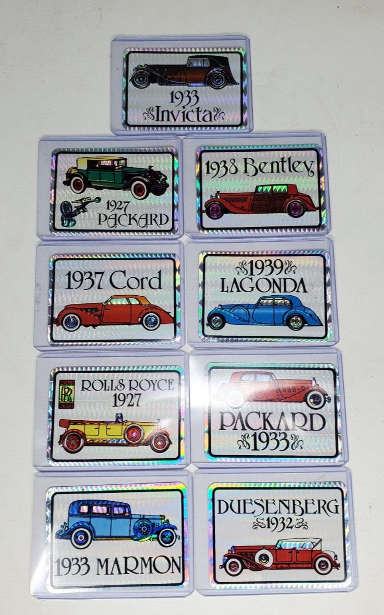 Vintage Vending Machine Stickers Card Cars Classic Hot Rod NM