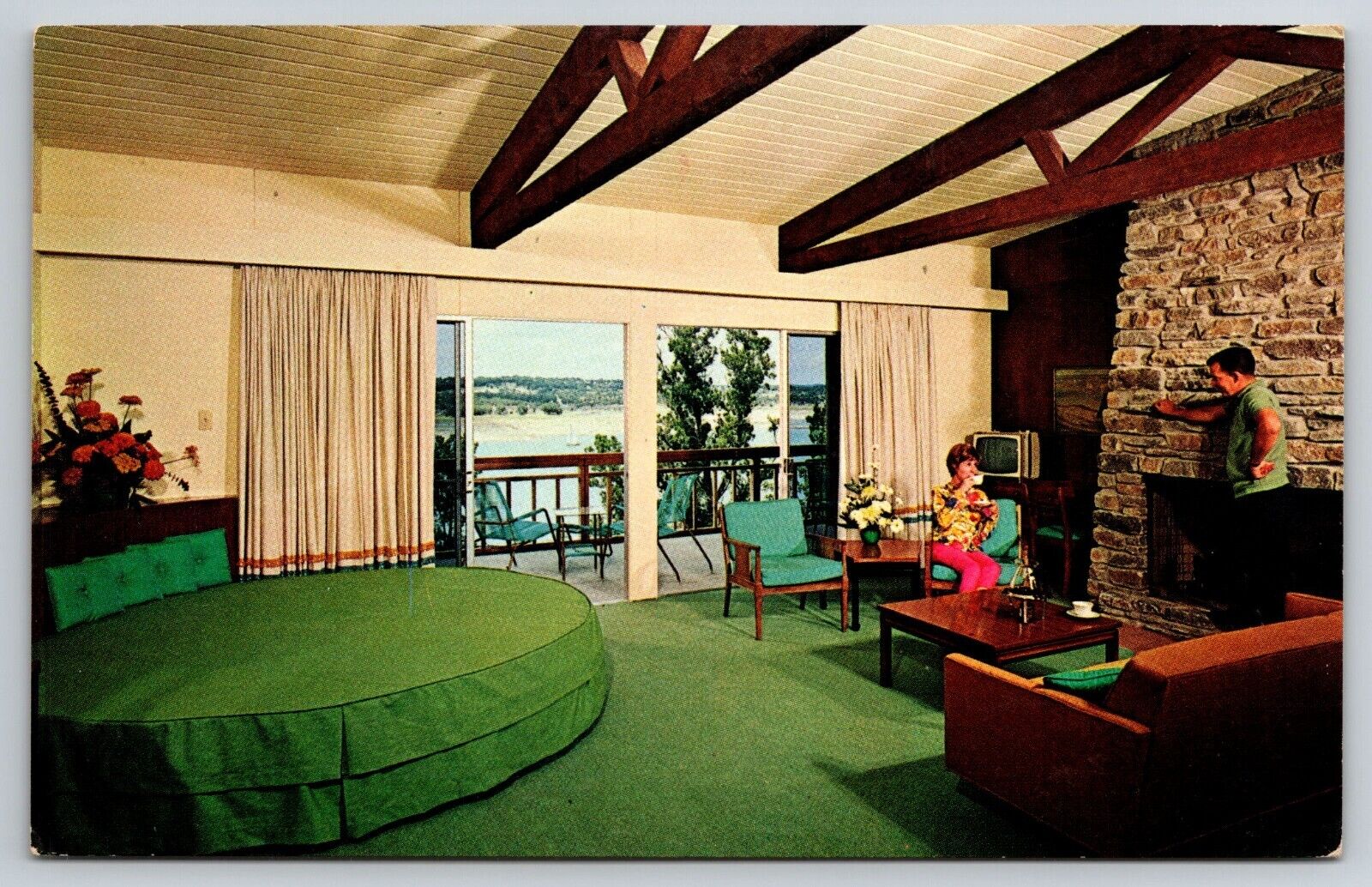 Lakeway Inn & Marina, Lake Travis,  Austin, Texas Postcard S4290