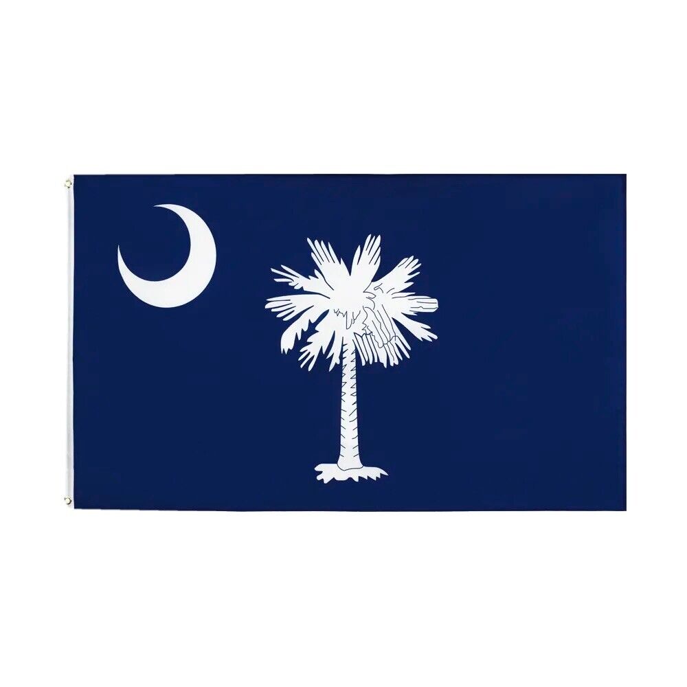BRAND NEW : 3' X 5' South Carolina State Flag - Outdoor/Indoor
