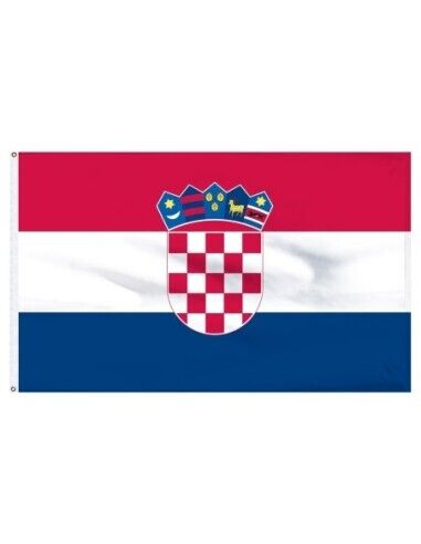 Croatia 2\' x 3\' Indoor Polyester Flag